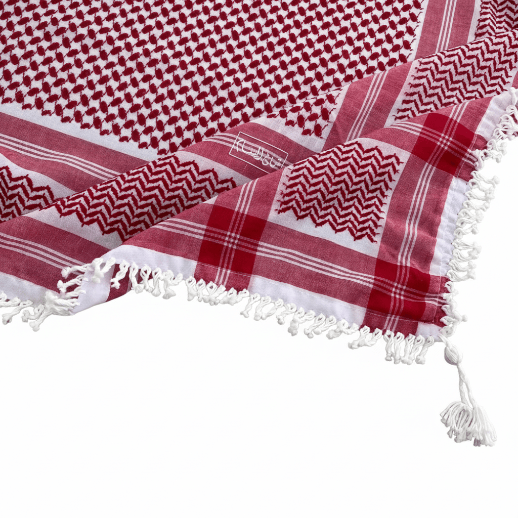 شماغ السنام بزرة الرمان يدوي - الصورة 3