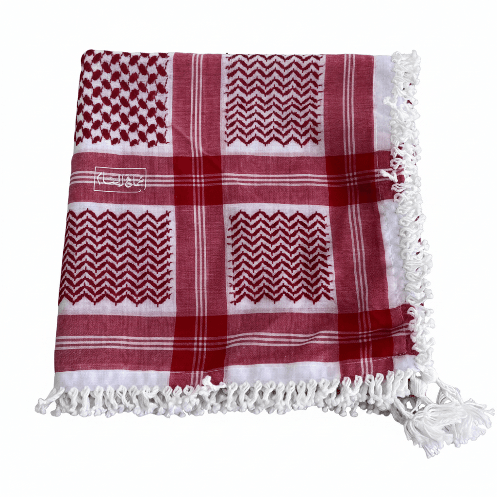 شماغ السنام بزرة الرمان يدوي - الصورة 2