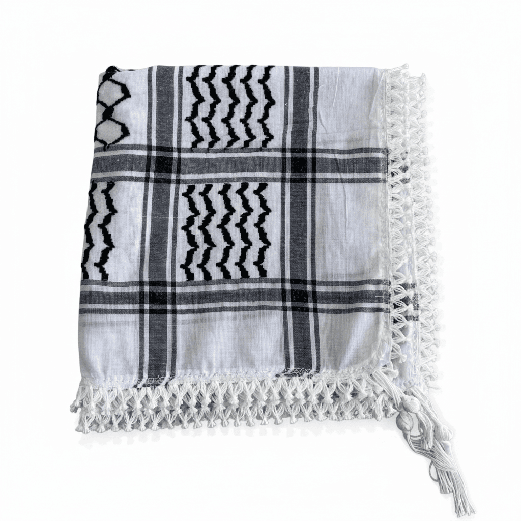 كوفية السنام هدب دبوس - الصورة 3