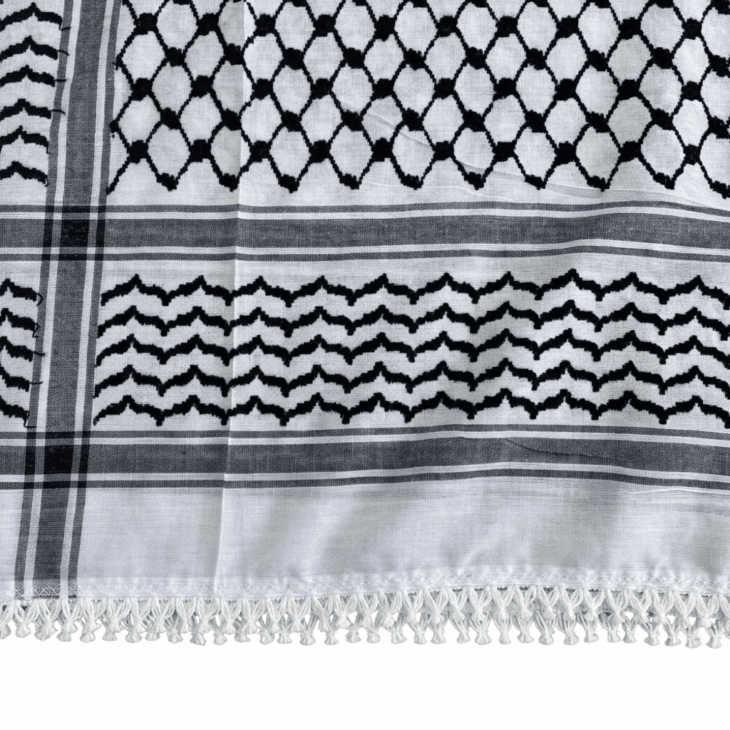 كوفية السنام هدب دبوس - الصورة 4