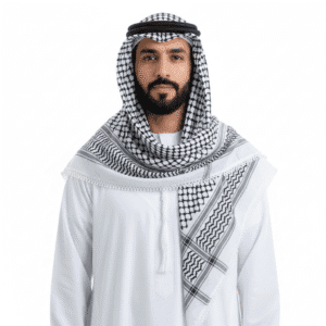 كوفية السنام هدب دبوس