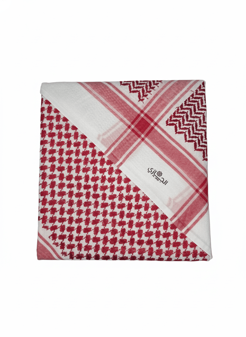 شماغ الجازي أحمر - الصورة 5