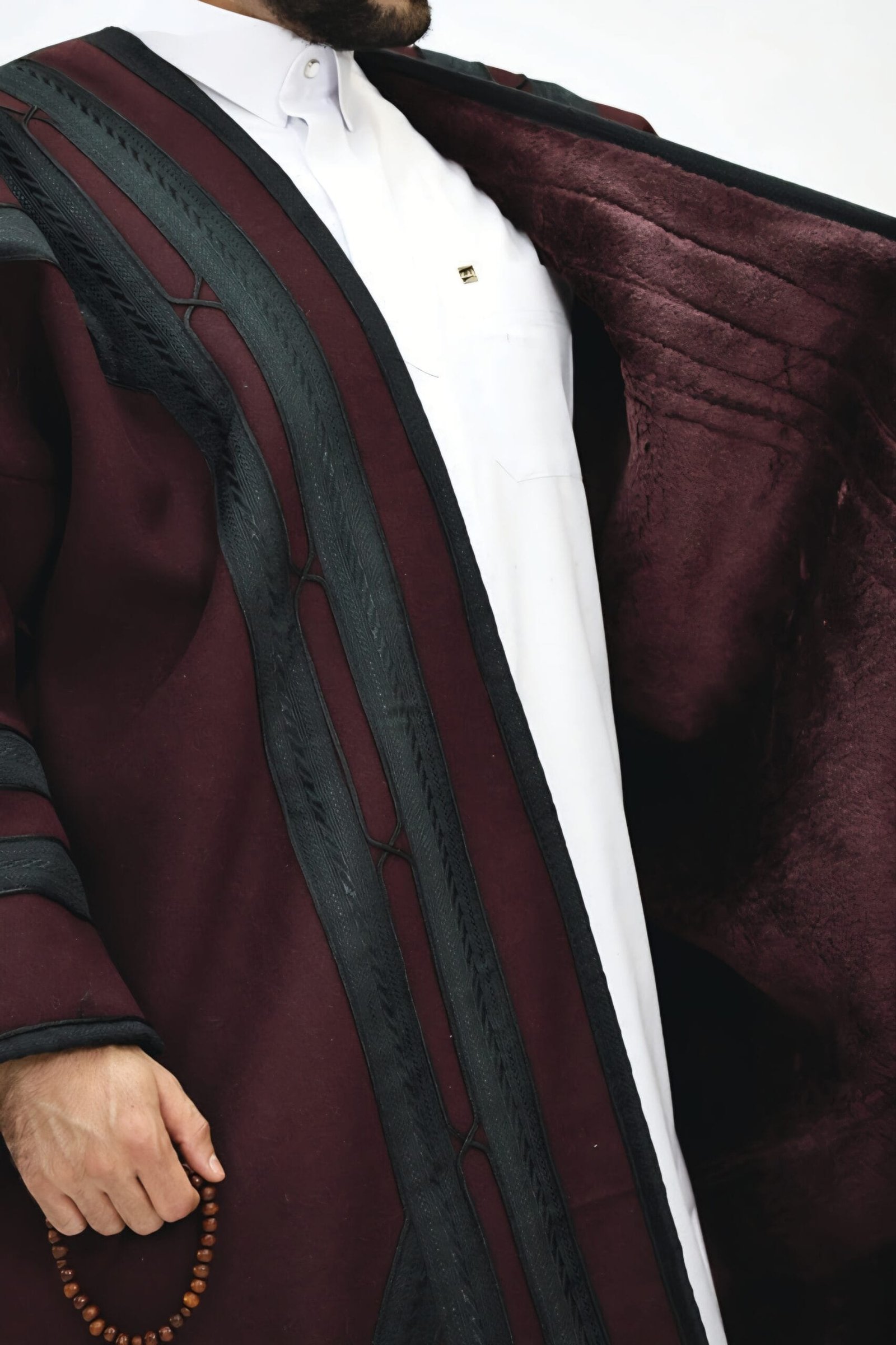 فروة المختار صوف طبيعي - الصورة 3