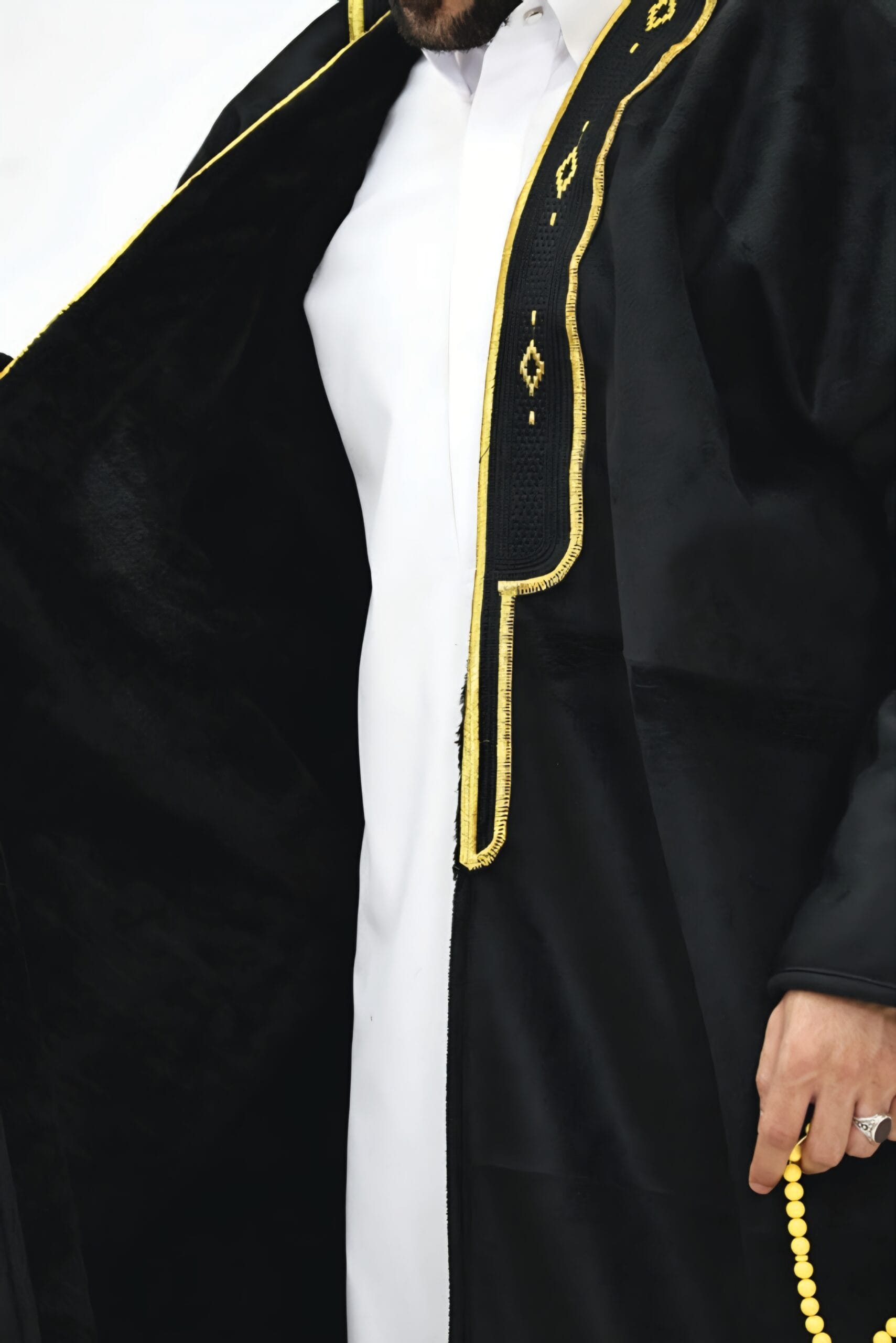 فروة البشت صوف - الصورة 2