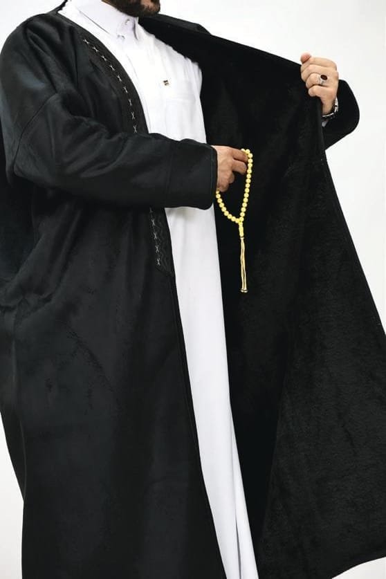 فروة رجالي بشت مخمل - الصورة 5