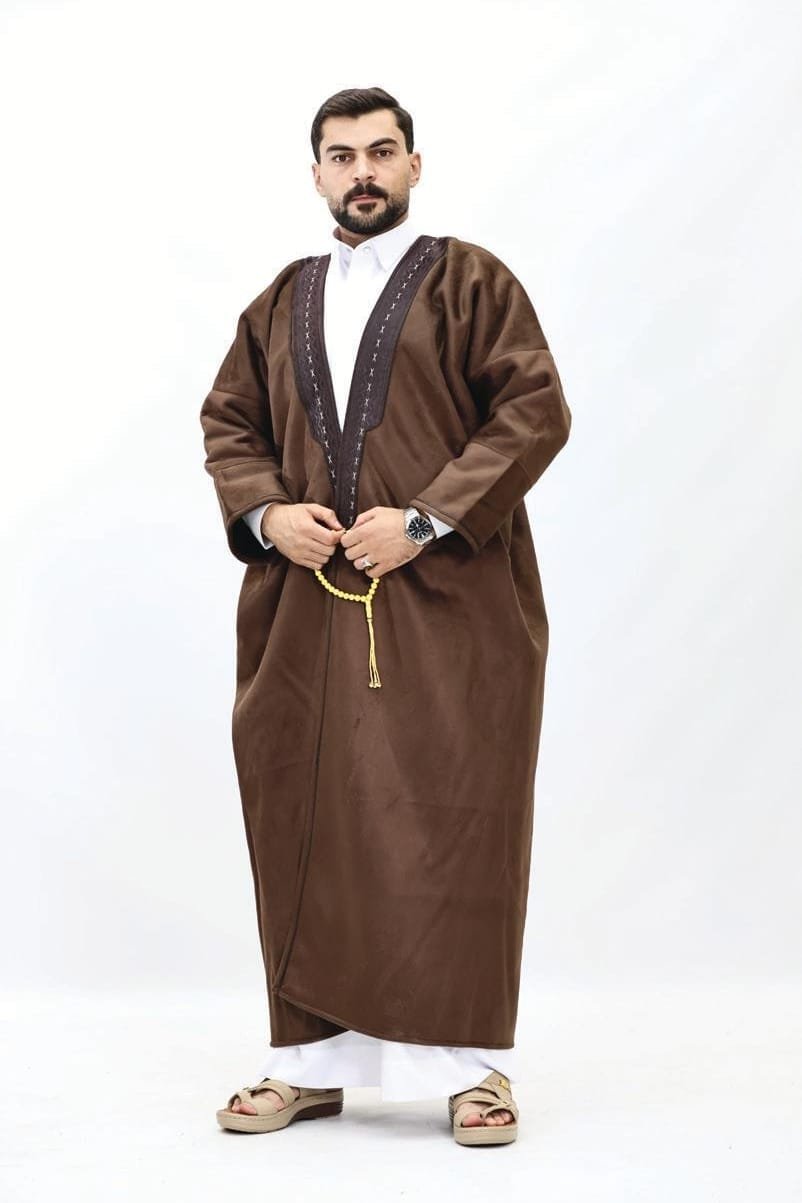 فروة رجالي بشت مخمل - الصورة 4