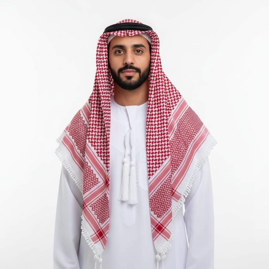 شماغ البسام حبة الحمص - الصورة 2