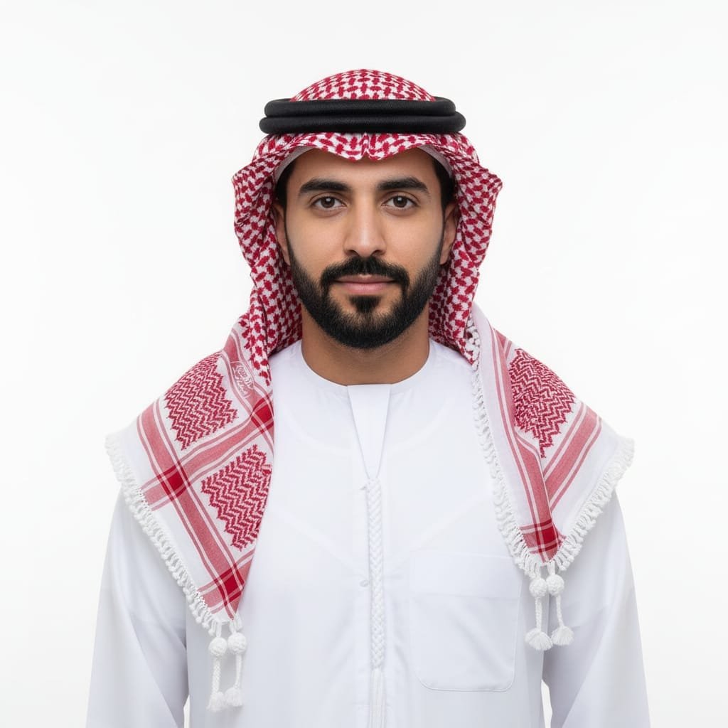 شماغ البسام حبة الحمص