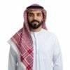 شماغ السنام بزرة الرمان يدوي