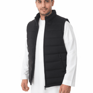 صدرية بف فاخر بمظهر الشامواه