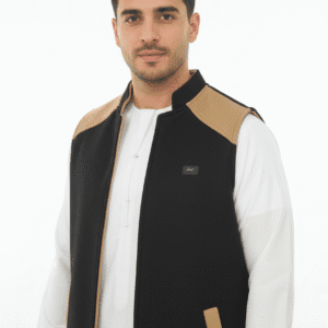 صدرية جوخ دبل فيس بدون سحاب