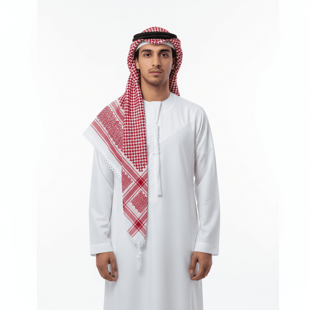 شماغ هدب دبوس