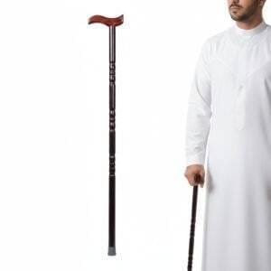 عصا مشي خشبية كلاسيكية فاخرة